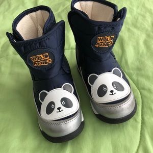 BoogieBear Wild Panda Kids boots